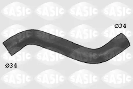 Патрубок системы охлаждения SASIC SWH6715