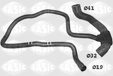 Патрубок системи охолоджування SASIC SWH6720