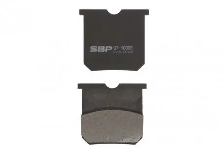 Тормозные колодки, дисковые. SBP 07AG008