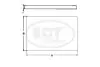 Фільтр салону Mitsubishi Lancer 1.5-2.0 (08-)/Outlander 2.0-3.0 (06-)/ASX 1.6-2.0 (10-)/Citroen C4 1.6 (12-) SCT SCT Germany SA1182 (фото 3)