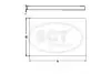 Фильтр салона Toyota Avensis 2.0 (00-), Camry 2.4, 3.0 (01-06), Celica 1.8 (99-05), Land Cruiser 2.7, 4.0 (00-), P SCT Germany SA1222 (фото 1)