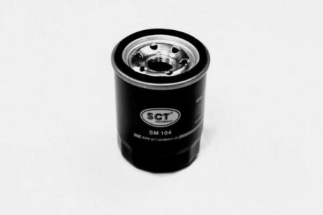 Фільтр масляний CITROEN C-Crosser 2.4 16V (08-) (SM 104) SCT SCT Germany SM104