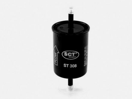 Фільтр паливний AUDI A6 (4B/C5) 4.2 V8 RS6 (02-04) (ST 308) SCT SCT Germany ST308