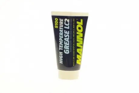 Термостойкая пластичная смазка High Temperature Grease LC2 (-35°C до+130°C) 100g SCT / Mannol 8100