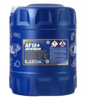 Антифриз концентрат червоний G12+ 20 л розлив MANNOL Antifreeze AF12+ Longlife SCT / Mannol MN4112-20