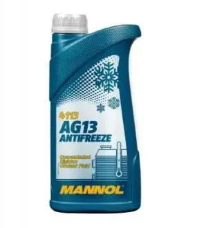 Mannol AG13 Hightec зеленый, 1 л (MN4113-1) концентрат антифриза SCT / Mannol MN41131