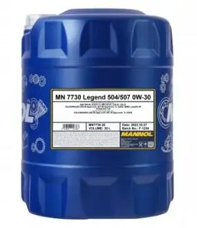 Моторне масло 0W30 AKCESORIA SCT / Mannol MN773020