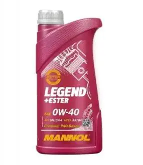 Моторне масло 0W40 AKCESORIA SCT / Mannol MN79011