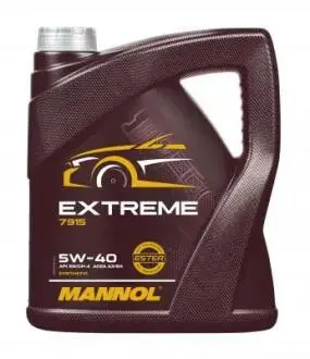 Моторне масло 5W40 AKCESORIA SCT / Mannol MN79154