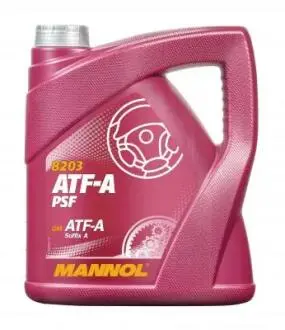 Mannol ATF-A PSF, 4 л (MN8203-4) минеральное трансмиссионное масло SCT / Mannol MN82034