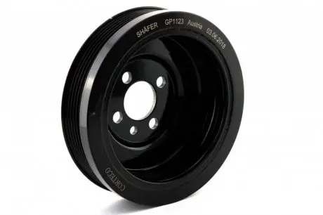 Шкив коленвала VW Golf V, Caddy, T5 1.9-2.0 04-(5 канавок) SHAFER GP1123.5PK
