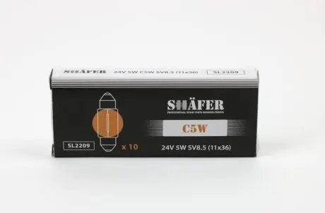 Автолампа C5W SV8,5 5 W SHAFER SL2209