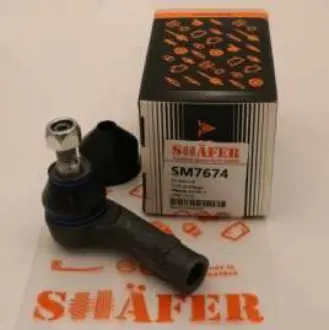 (Ø 18.0 mm) Наконечник кермової тяги лiв. VW T4 1.8-2.8 09.90-04.03 (L90mm) SHAFER SM7674