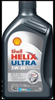 Олива моторна Helix Ultra ECT C3 5W-30 1L SHELL 550042844