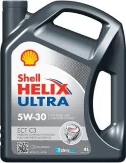 Олива моторна Helix Ultra ECT С3 5W-30 SN/CF (Каністра 4л) SHELL 550050441