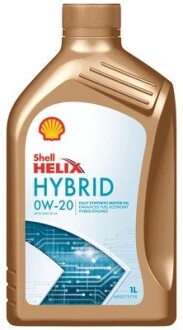 Олива двигуна 1L Helix Hybrid 0W-20 SHELL 550056722