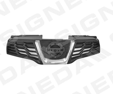 Решетка радиатора NISSAN QASHQAI, 10 - 13 Signeda PDS07325GA