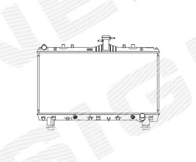 Радиатор Signeda RA13341Q