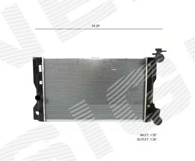 Радиатор Signeda RA613TYA218