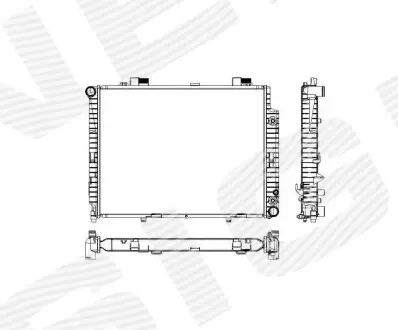 Радиатор Signeda RA62608Q