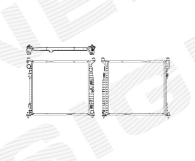 Радіатор Signeda RA67188Q
