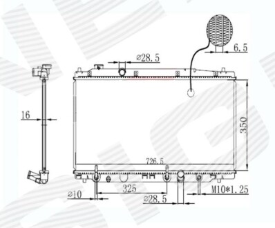 Радіатор Signeda RA68150AT