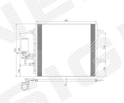 Інтеркулер Signeda RC940159