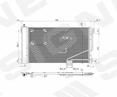 Интеркуллер Signeda RC94545