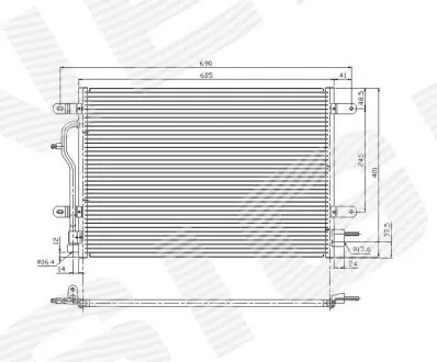 Интеркуллер Signeda RC94583