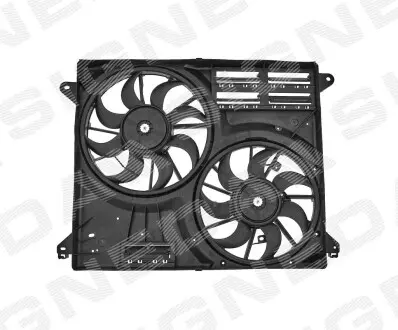 Диффузор радиатора FORD EDGE, 15 - 18 Signeda RDFD66164A