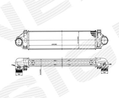 ІНТЕРКУЛЕР | VOLVO S60/V60 (Y20), 04.10 - 05.13 Signeda RI96476 (фото 1)