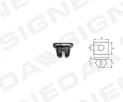 ПЛАСТМАССОВЫЕ ДЕРЖАТЕЛИ Signeda T135410