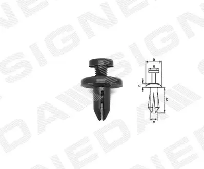 ПЛАСТМАСОВІ ТРИМАЧІ Signeda T152410