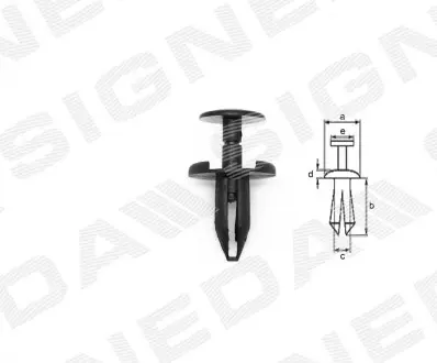 ПЛАСТМАСОВІ ТРИМАЧІ Signeda T153410