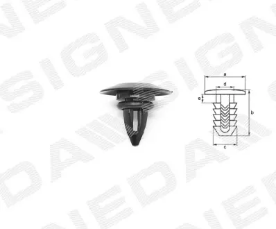 ПЛАСТМАСОВІ ТРИМАЧІ Signeda T209510