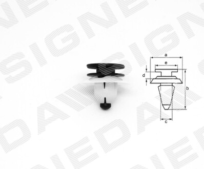 ПЛАСТМАССОВЫЕ ДЕРЖАТЕЛИ Signeda T227610