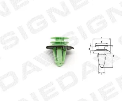 ПЛАСТМАССОВЫЕ ДЕРЖАТЕЛИ Signeda T227910