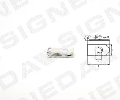 ПЛАСТМАССОВЫЕ ДЕРЖАТЕЛИ Signeda T38510