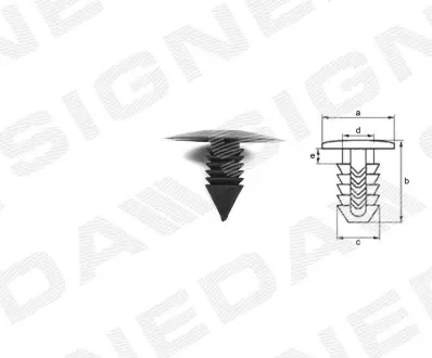 ПЛАСТМАССОВЫЕ ДЕРЖАТЕЛИ Signeda T39310