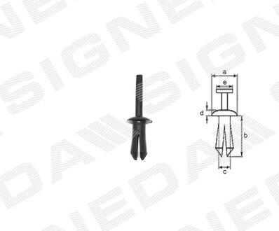 ПЛАСТМАССОВЫЕ ДЕРЖАТЕЛИ Signeda T39810