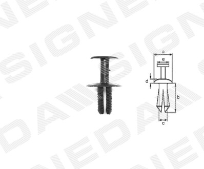 ПЛАСТМАССОВЫЕ ДЕРЖАТЕЛИ Signeda T47110