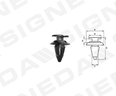 ПЛАСТМАСОВІ ТРИМАЧІ Signeda T50510