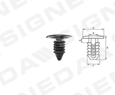 ПЛАСТМАССОВЫЕ ДЕРЖАТЕЛИ Signeda T65310