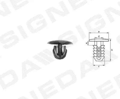 ПЛАСТМАССОВЫЕ ДЕРЖАТЕЛИ Signeda T67310