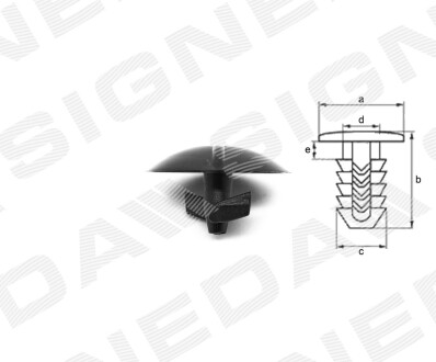 ПЛАСТМАССОВЫЕ ДЕРЖАТЕЛИ Signeda T67710