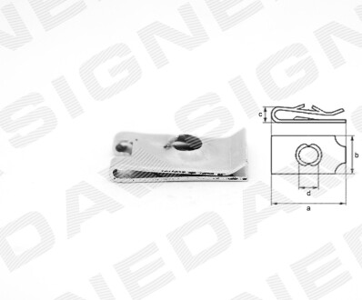 ПЛАСТМАССОВЫЕ ДЕРЖАТЕЛИ Signeda T76310