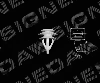 ПЛАСТМАСОВІ ТРИМАЧІ Signeda T98910