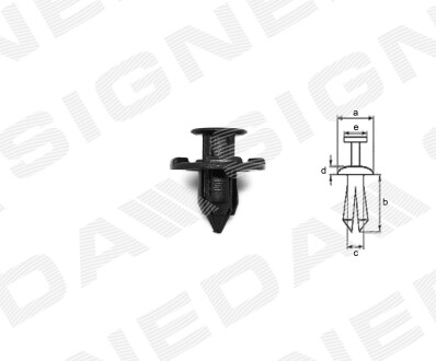 ПЛАСТМАССОВЫЕ ДЕРЖАТЕЛИ Signeda TA1901(10)