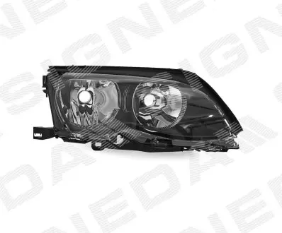 Передняя фара Signeda ZBM1115R