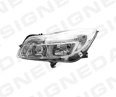 Передняя фара Signeda ZOP1163L